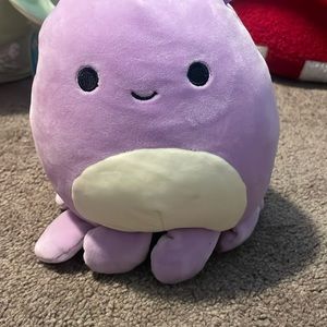 Purple octopus squishmallow